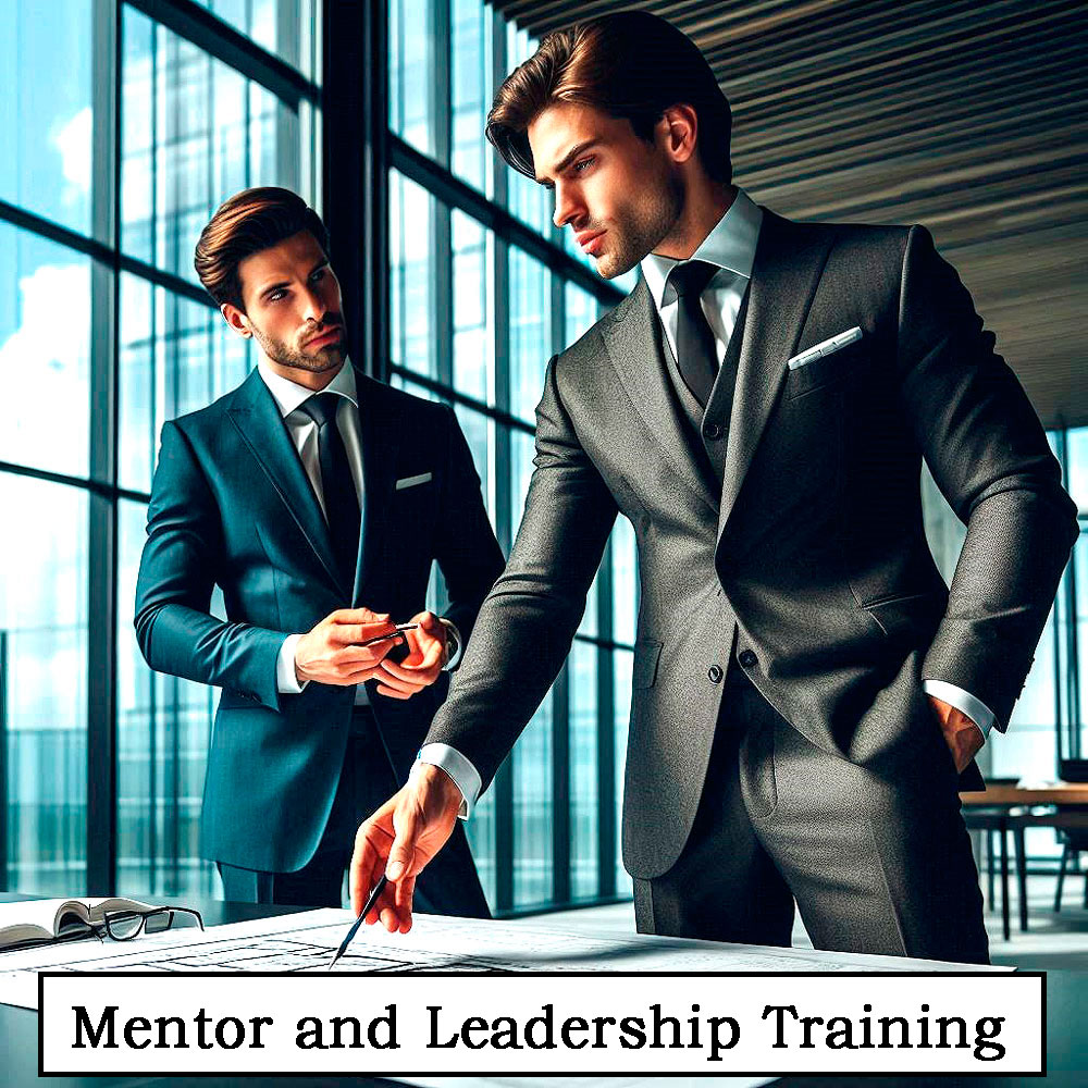 A BSP Mentor is guiding a Hero to become a better leader.